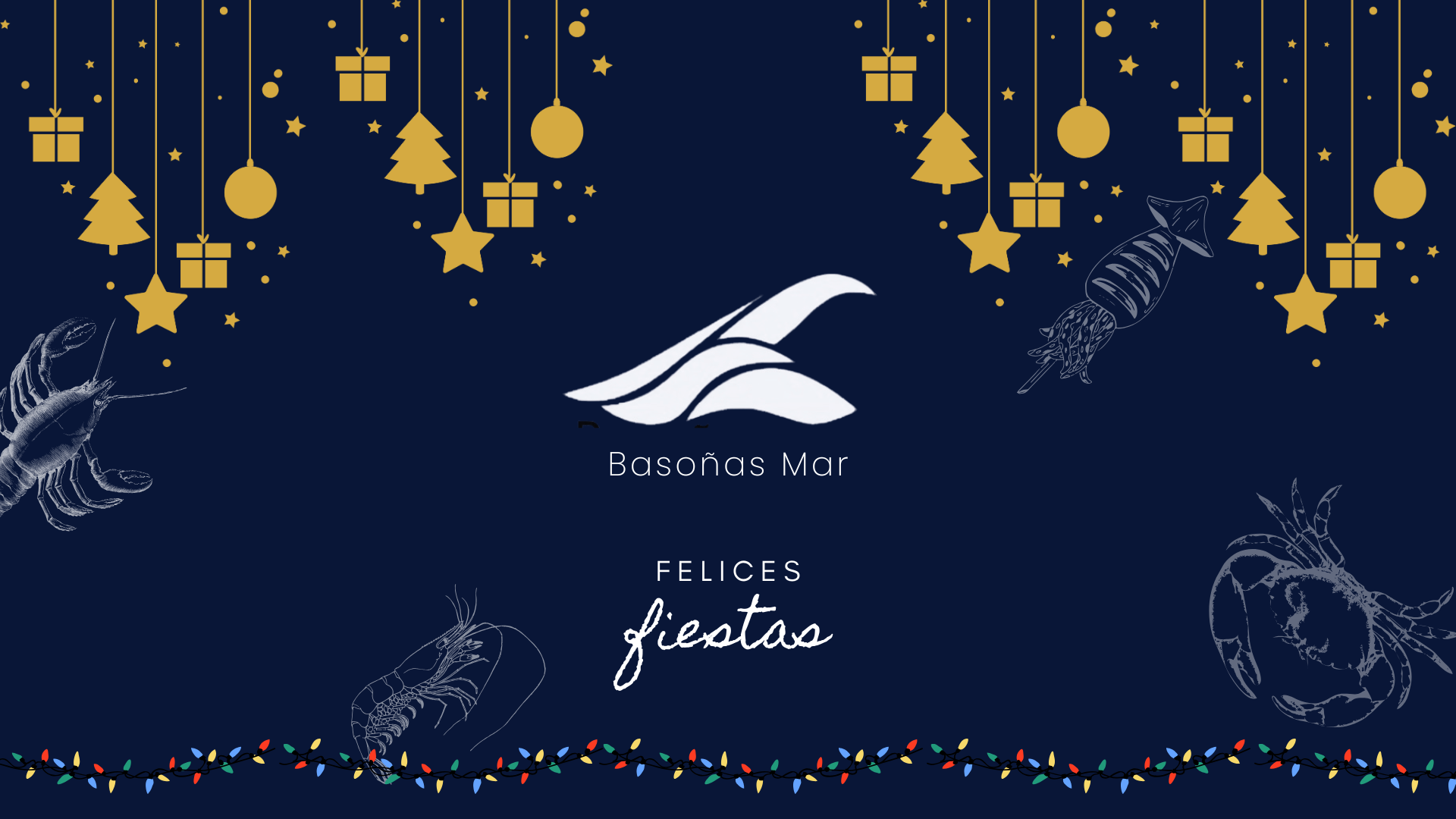 mariscos frescos para Navidad